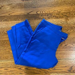 Blue Cropped Pants